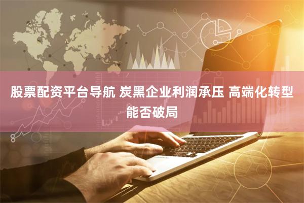股票配资平台导航 炭黑企业利润承压 高端化转型能否破局